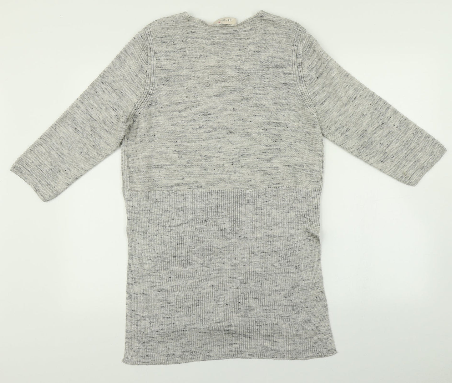 M&S Womens Grey   Pullover Jumper Size 8