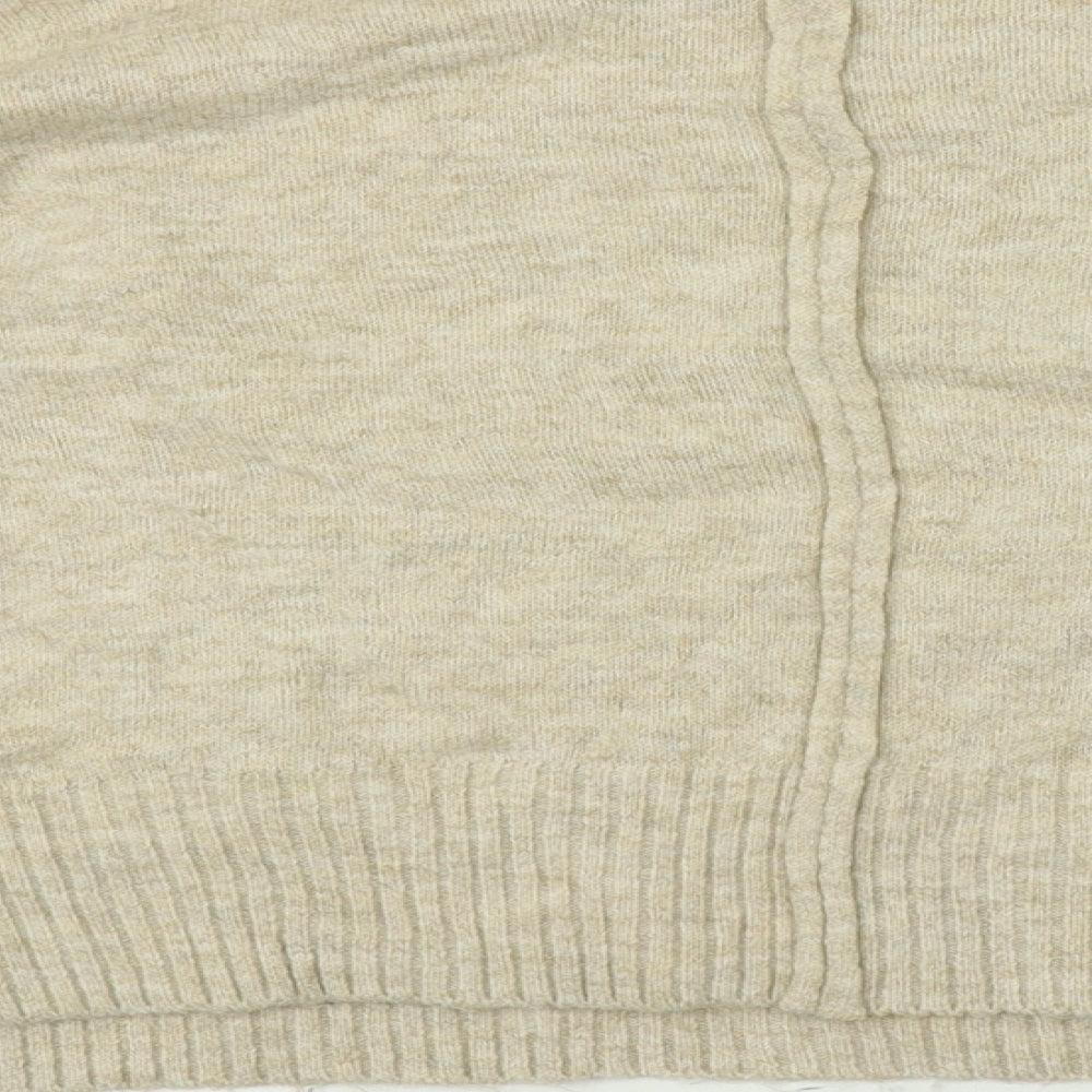 Topshop Womens Beige   Pullover Jumper Size 10