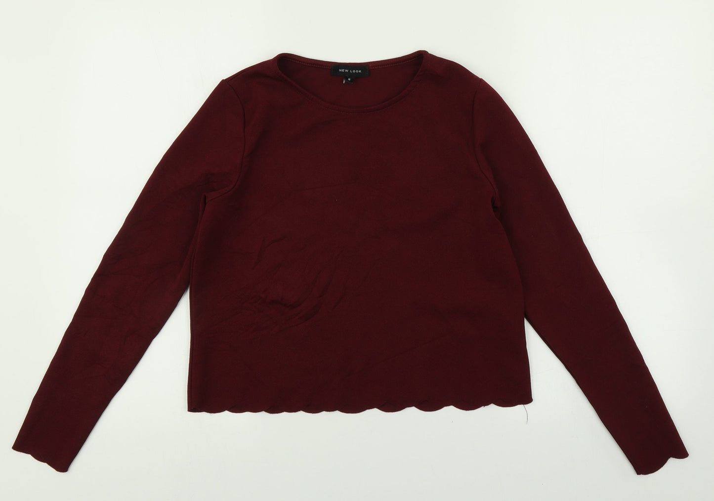 New Look Womens Red   Pullover Jumper Size 8
