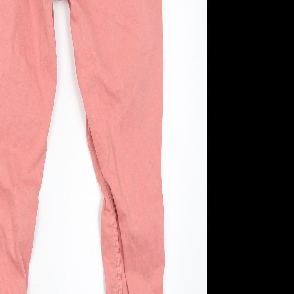 Oasis Womens Pink   Skinny Jeans Size 12 L26 in