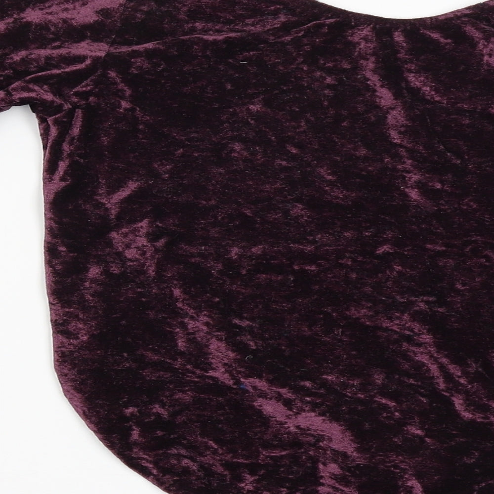 Preworn Womens Red   Basic Blouse Size L