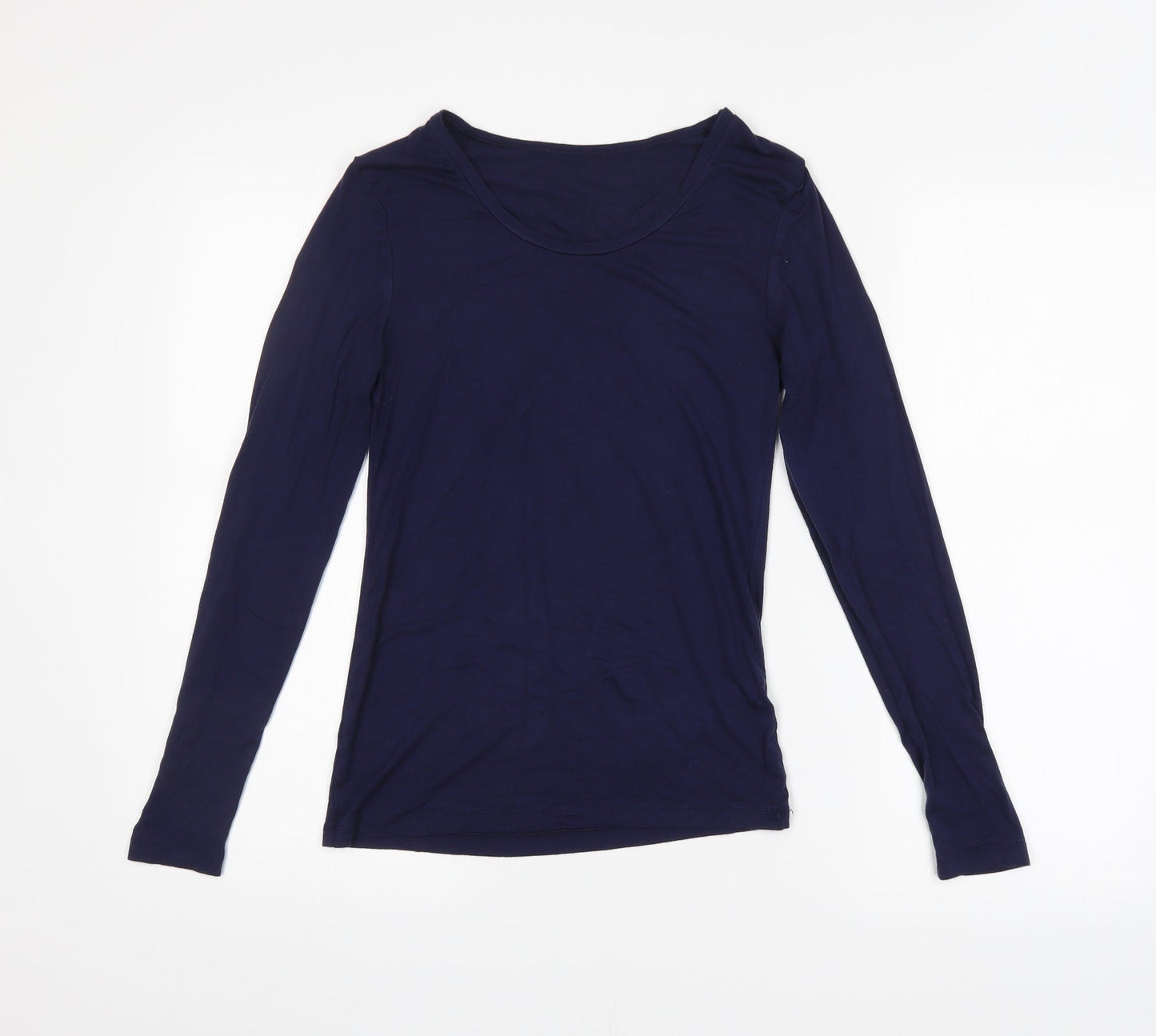 Preworn Womens Blue   Basic T-Shirt Size 14
