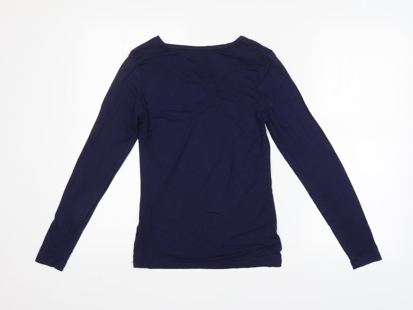 Preworn Womens Blue   Basic T-Shirt Size 14
