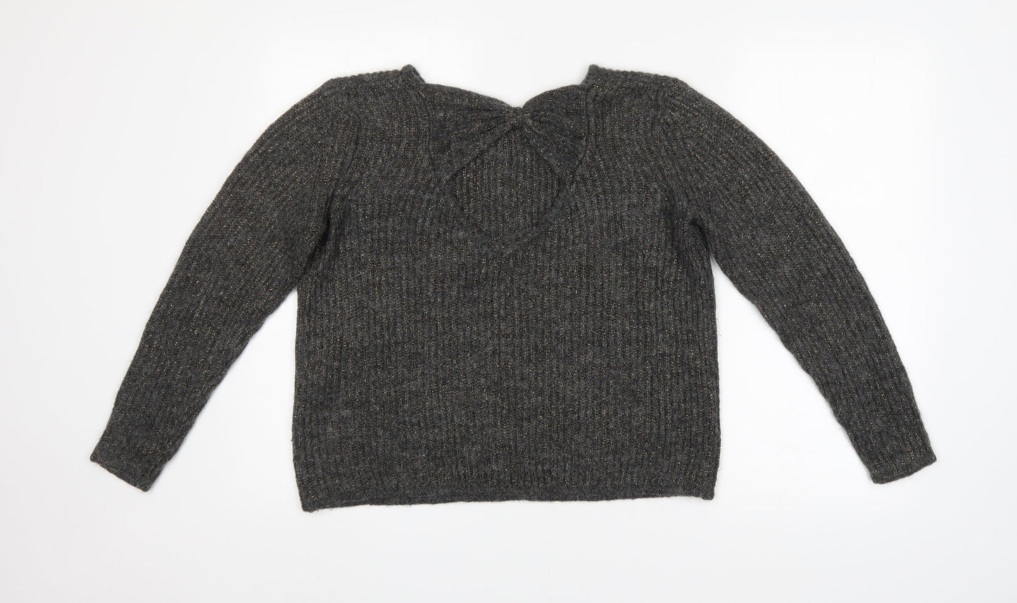 Preworn Womens Grey   Pullover Jumper