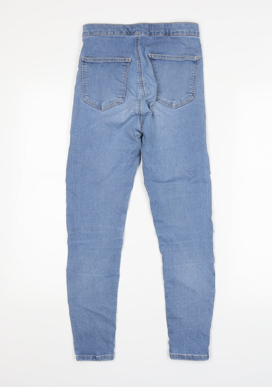 Topshop Womens Blue   Jegging Leggings Size 28 in L30 in
