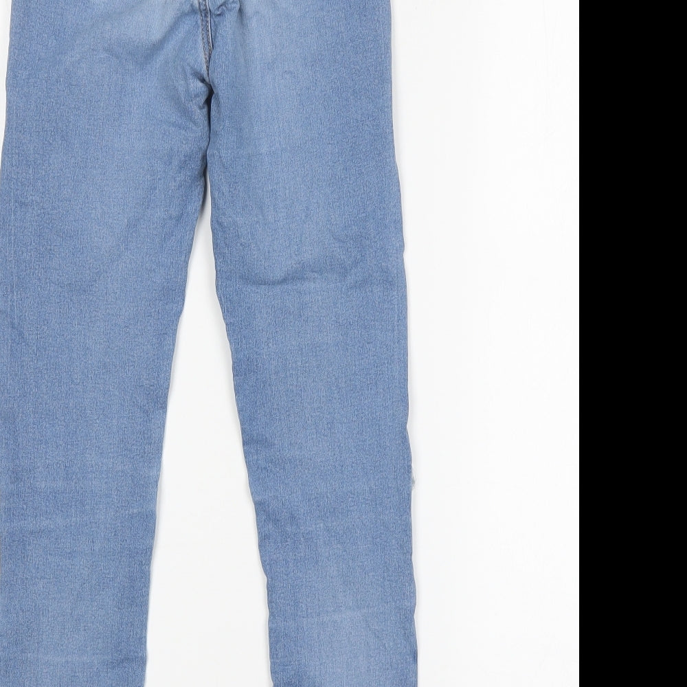 Topshop Womens Blue   Jegging Leggings Size 28 in L30 in