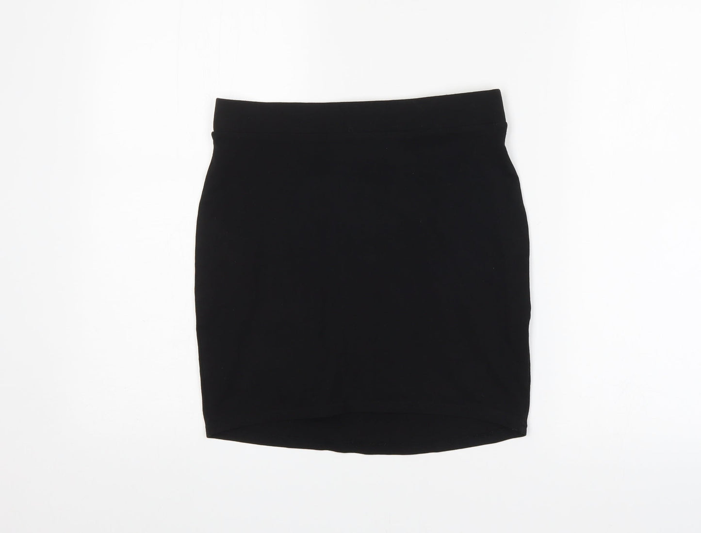 Preworn Womens Black   Straight & Pencil Skirt Size S