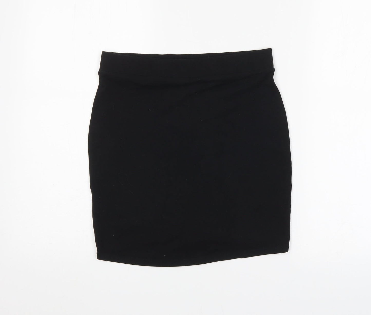 Preworn Womens Black   Straight & Pencil Skirt Size S