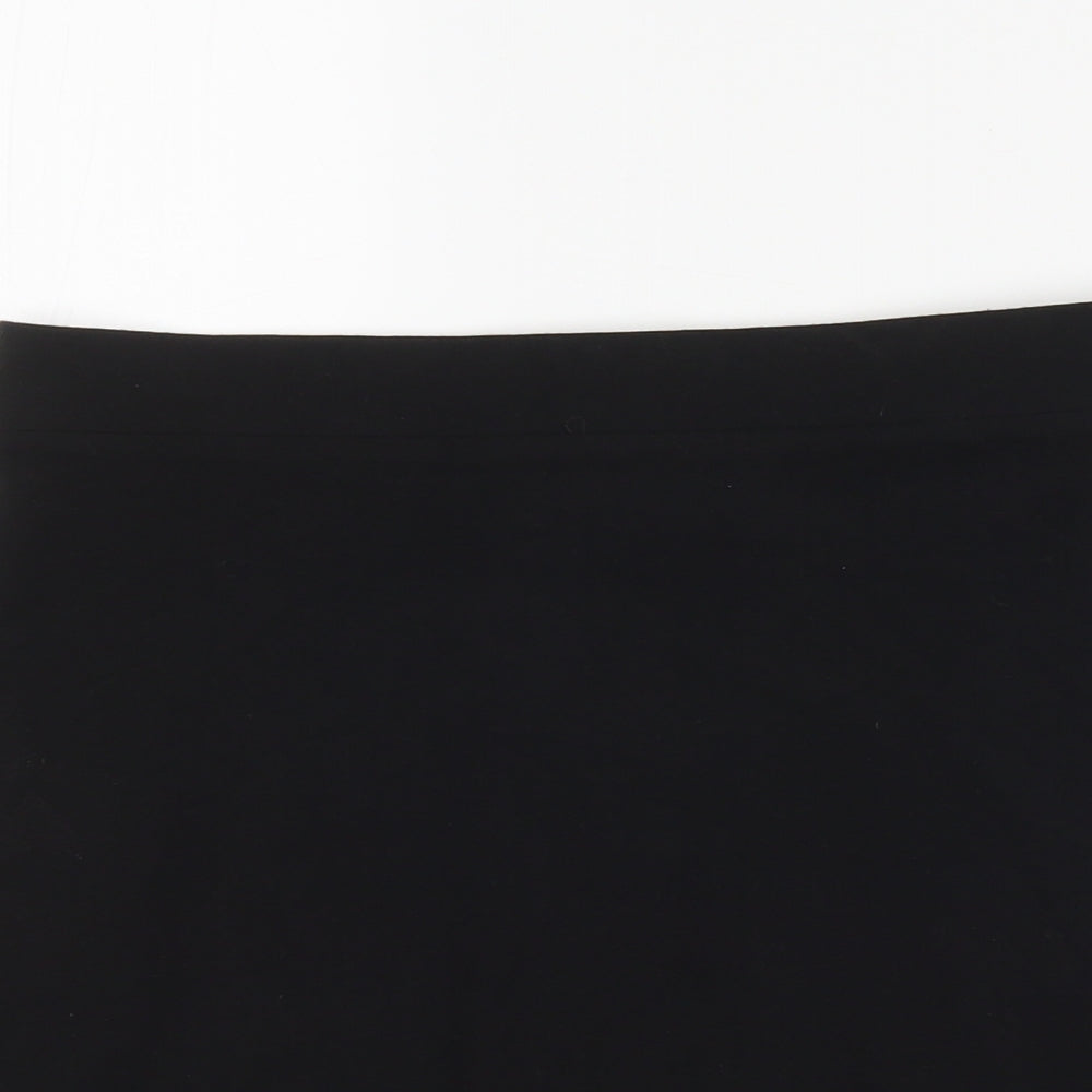 Preworn Womens Black   Straight & Pencil Skirt Size S