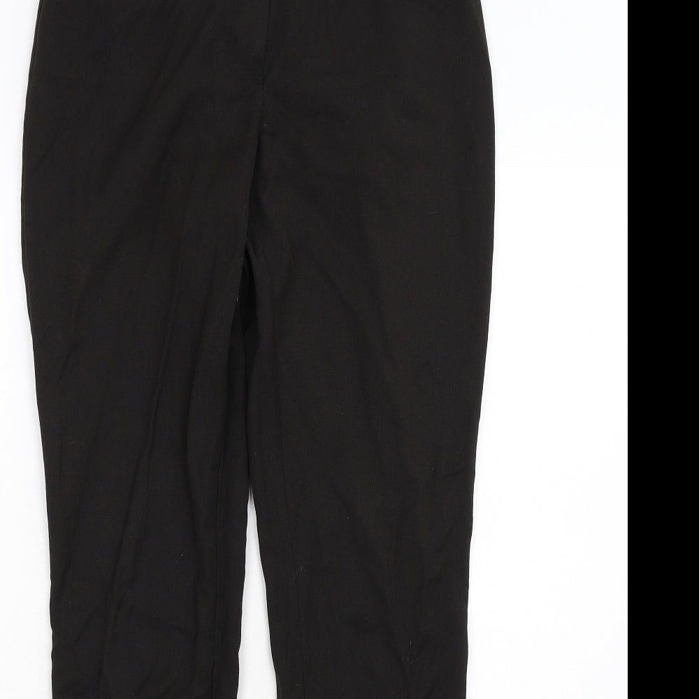 NEXT Womens Black   Trousers  Size 8 L30 in
