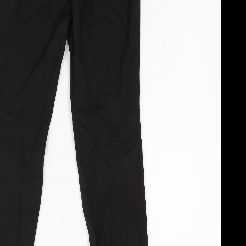 NEXT Womens Black   Trousers  Size 8 L30 in