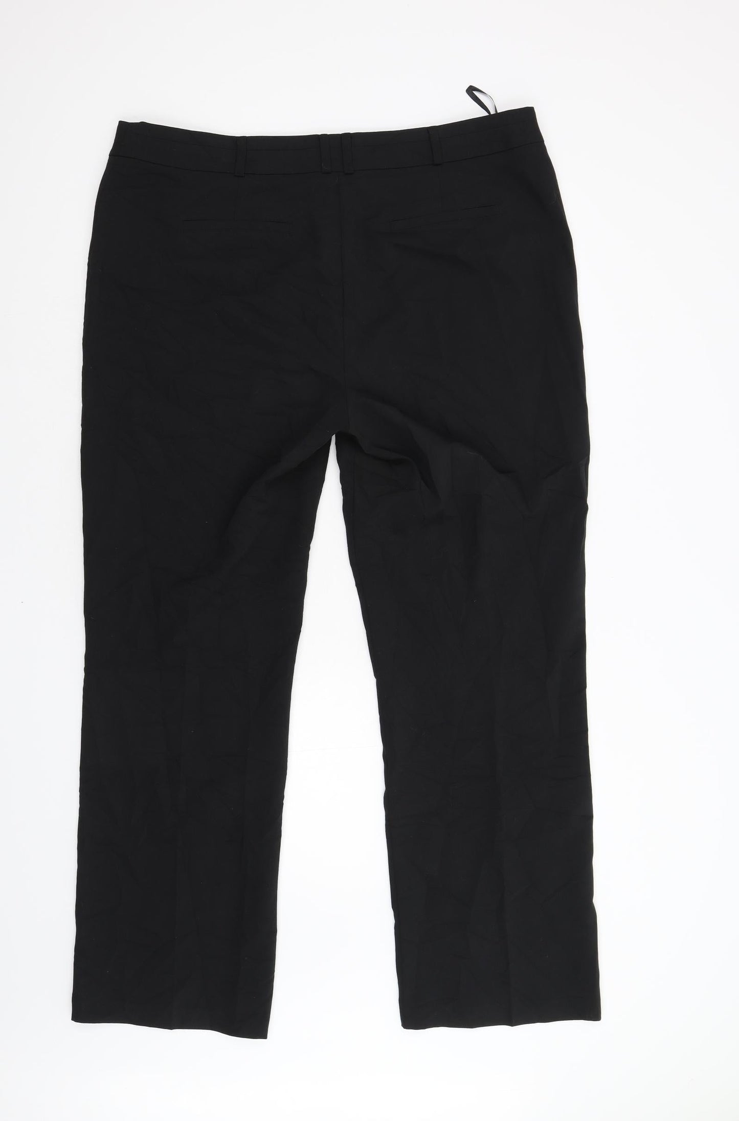Linea Womens Black   Trousers  Size 18 L31 in