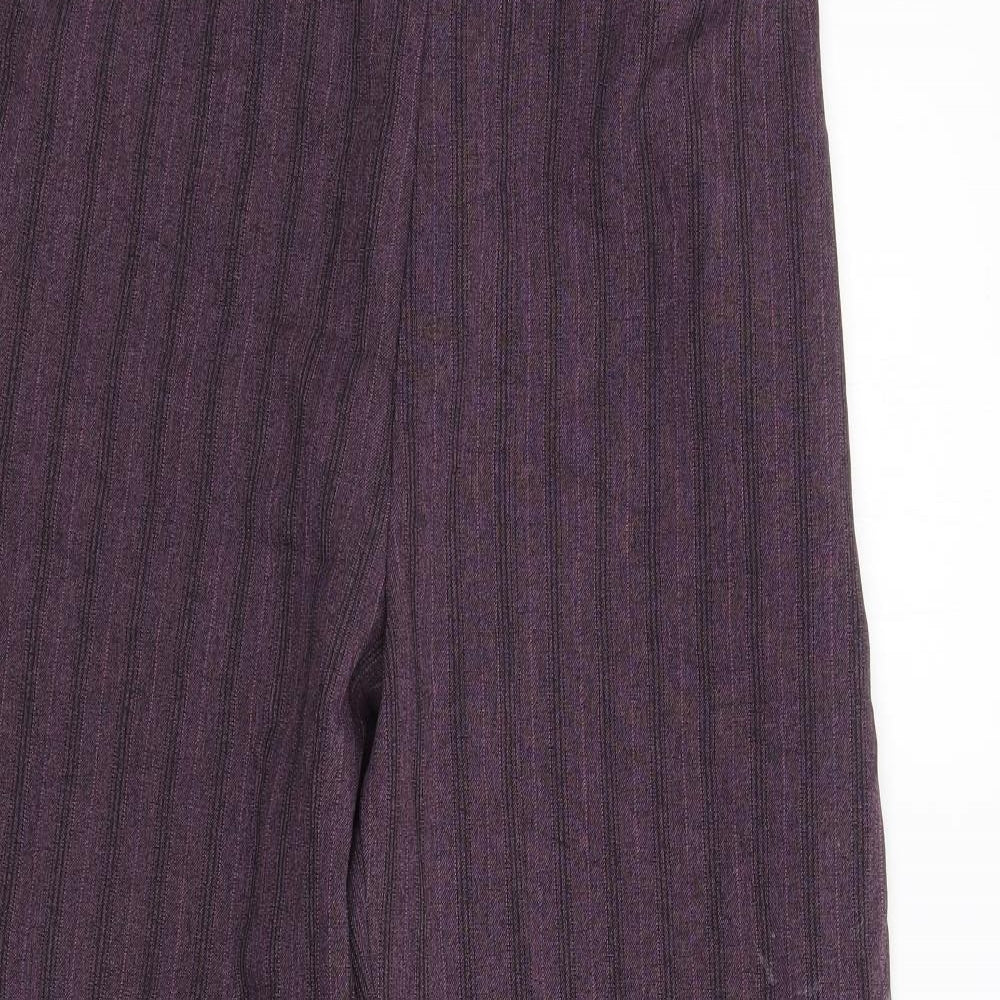 Afibel Womens Purple   Trousers  Size 20 L30 in