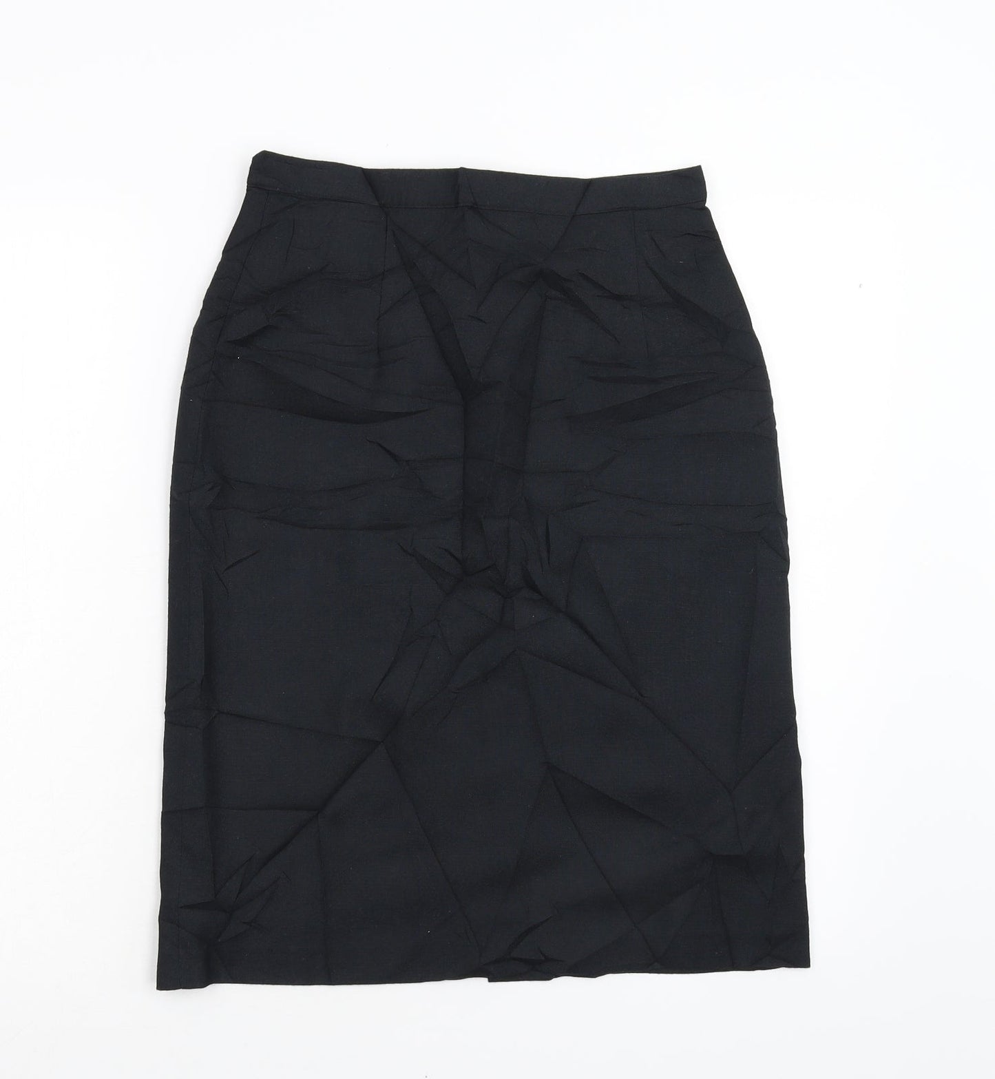 Preworn Womens Black   Straight & Pencil Skirt Size 12