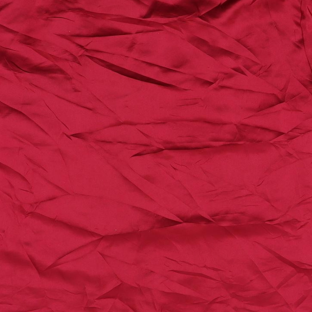 maval Womens Red   Top Nightshirt Size L