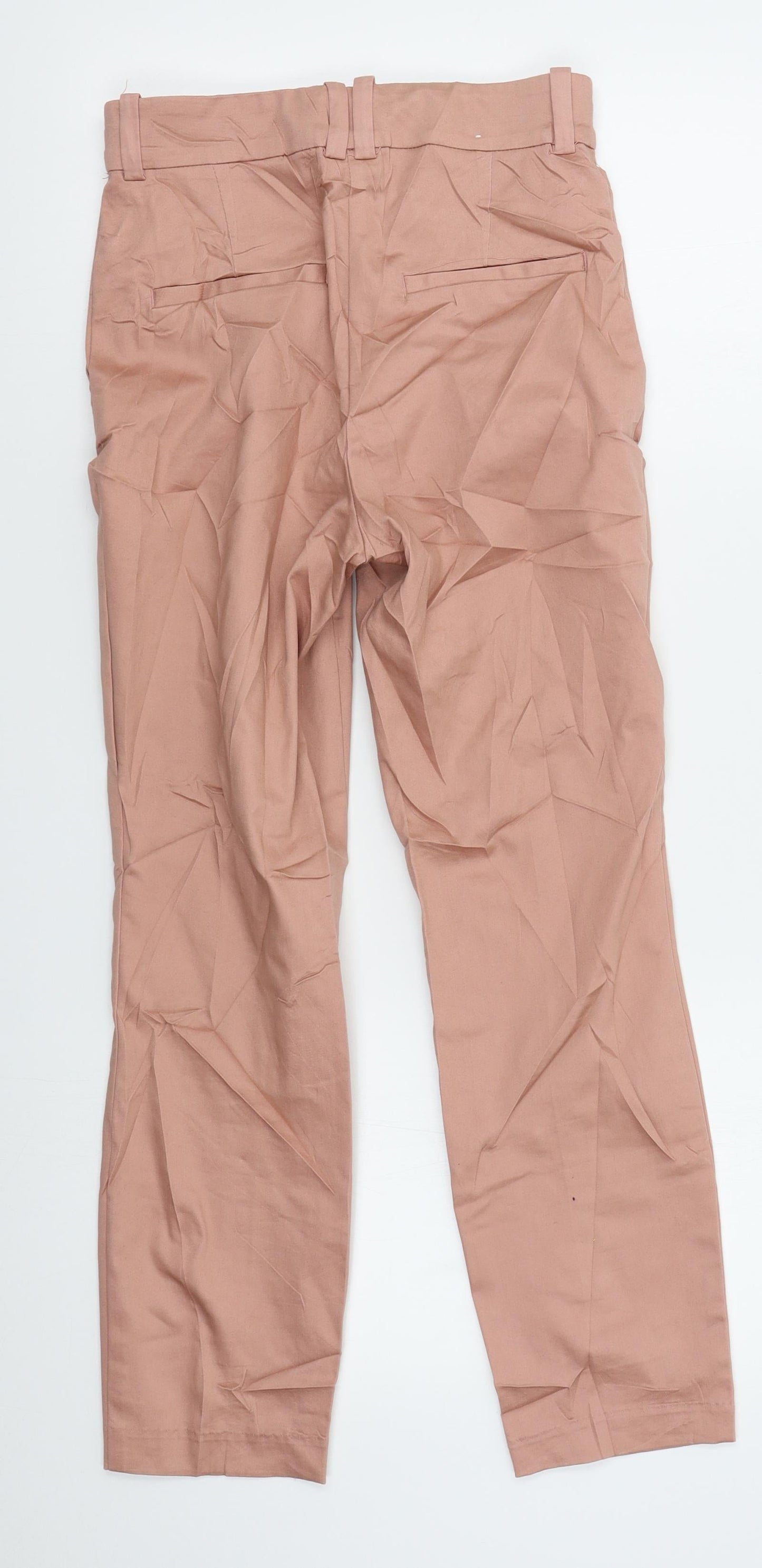 H&M Womens Pink   Trousers  Size 4 L24 in