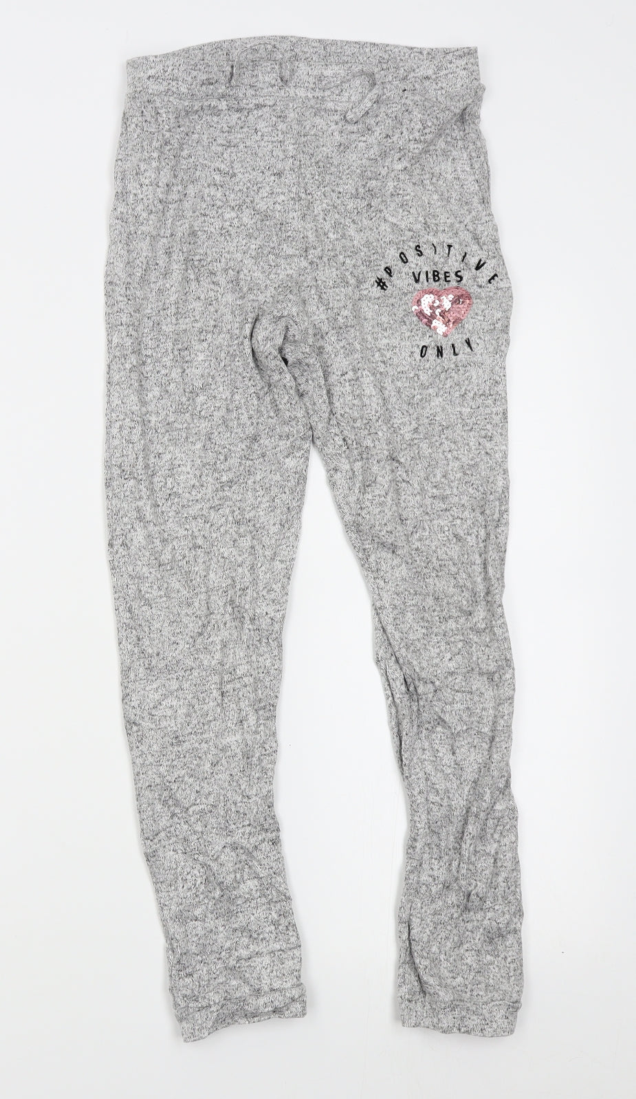 George Girls Grey    Pyjama Pants Size 10-11 Years