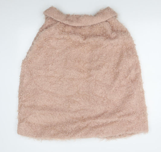Boohoo Womens Pink   Gilet Jacket Size 14