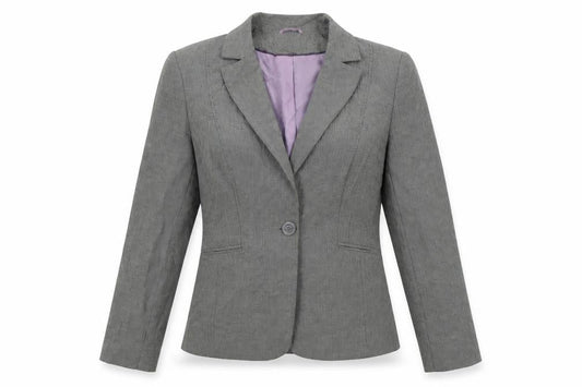Atmosphere Womens Grey Check  Jacket Blazer Size 12