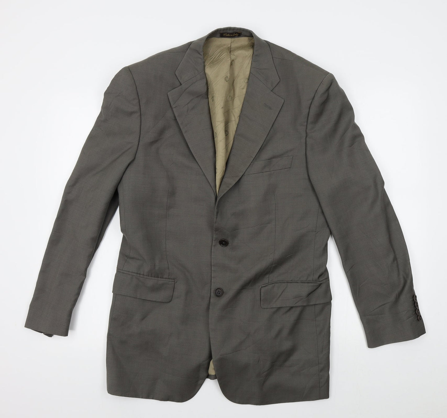 M&S Mens Grey   Jacket Blazer