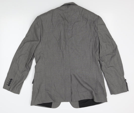 Remus uomu Mens Grey   Jacket Blazer