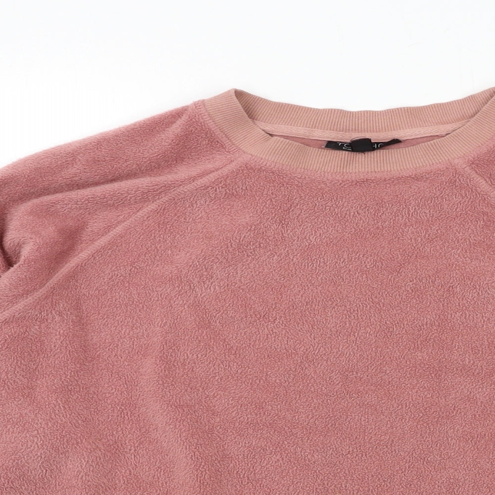 Topshop Womens Pink   Pullover Jumper Size 10