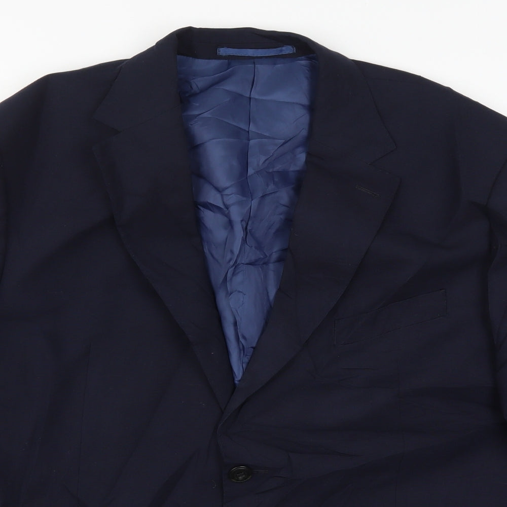 Marks and Spencer Mens Blue   Jacket Suit Jacket Size 42