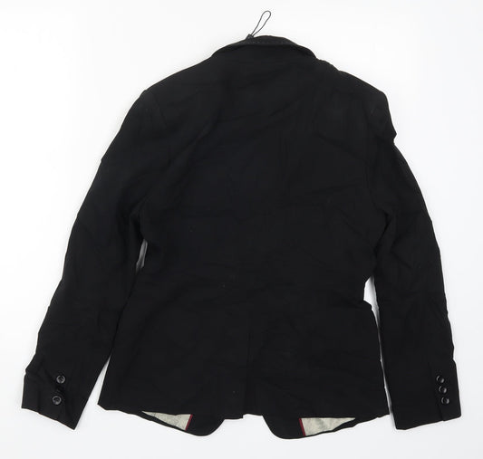 NEXT Womens Black   Jacket Suit Jacket Size 8