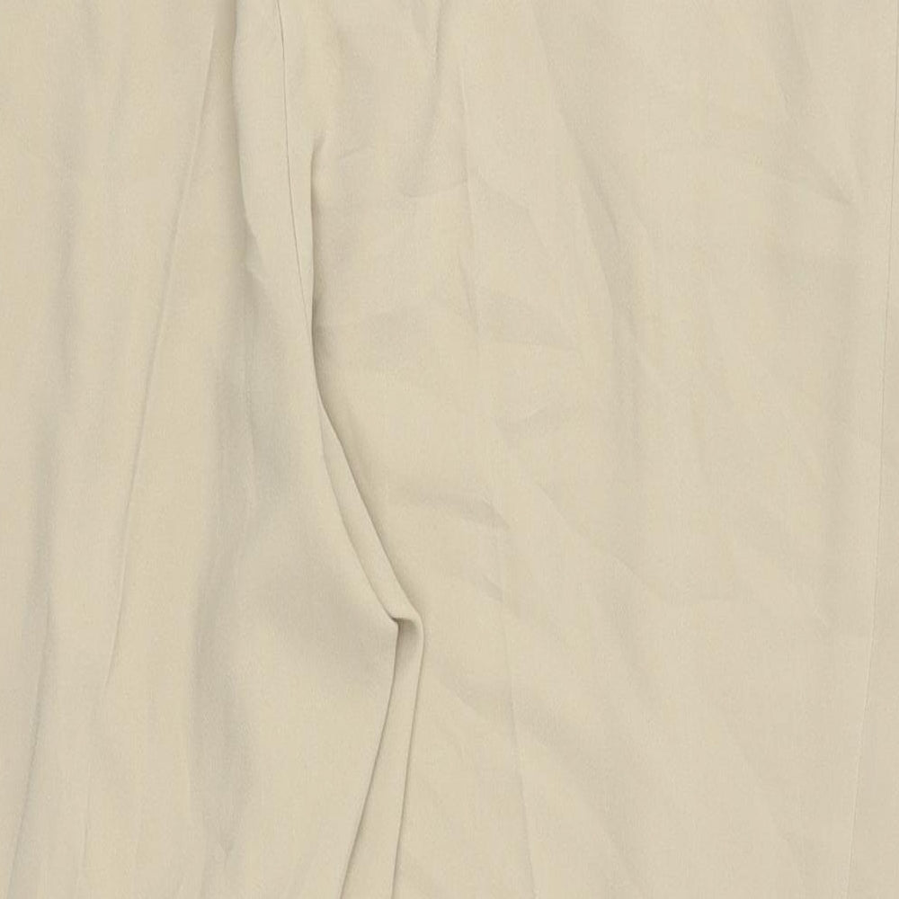 Marks and Spencer Womens Beige   Trousers  Size 22 L26 in