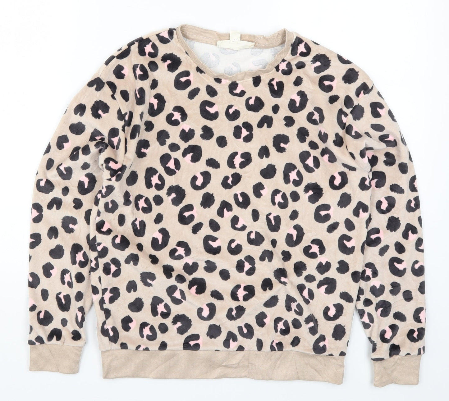 Marks and Spencer Girls Pink Animal Print  Top Pyjama Top Size 11-12 Years