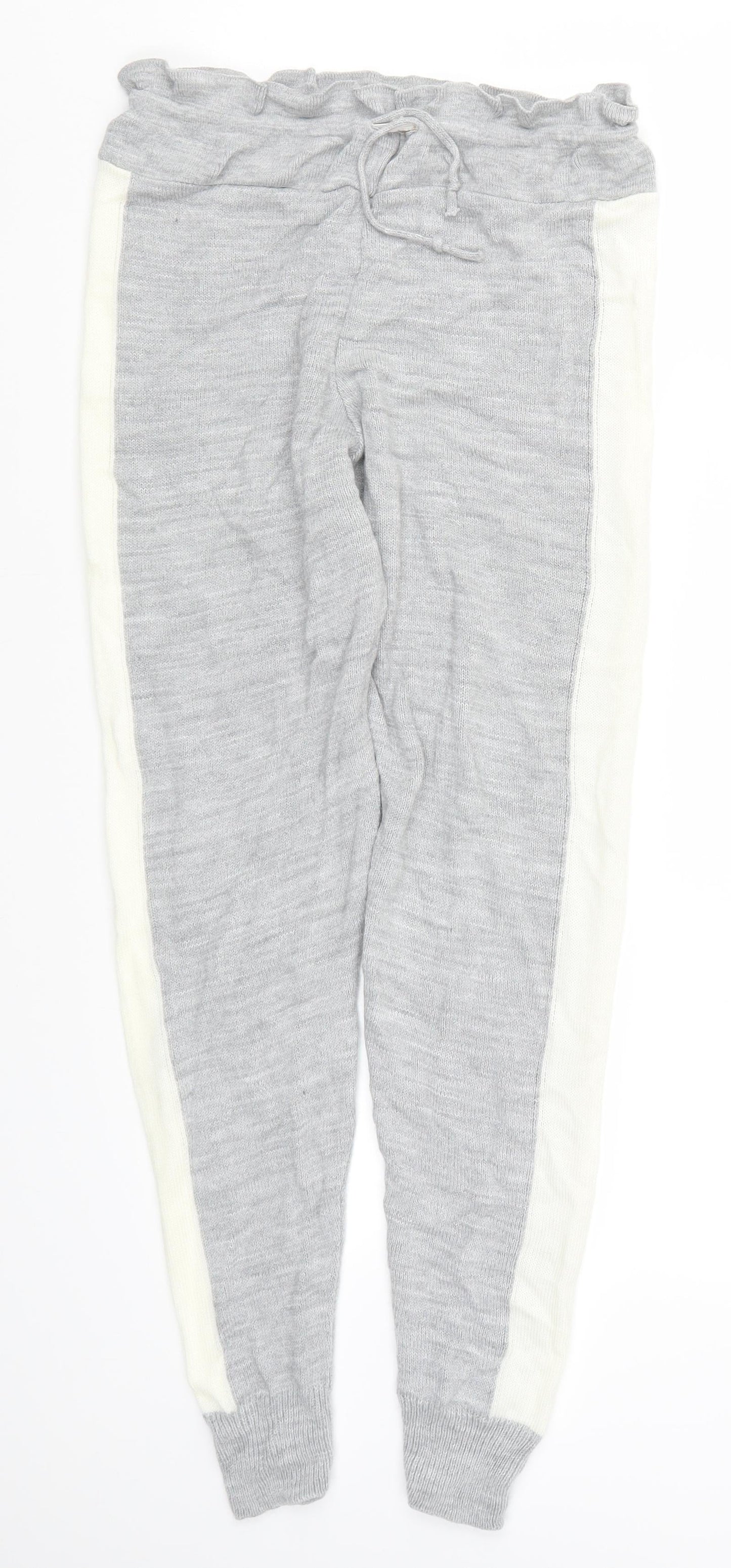 Preworn Womens Grey  Knit Sweatpants Trousers Size M L27 in