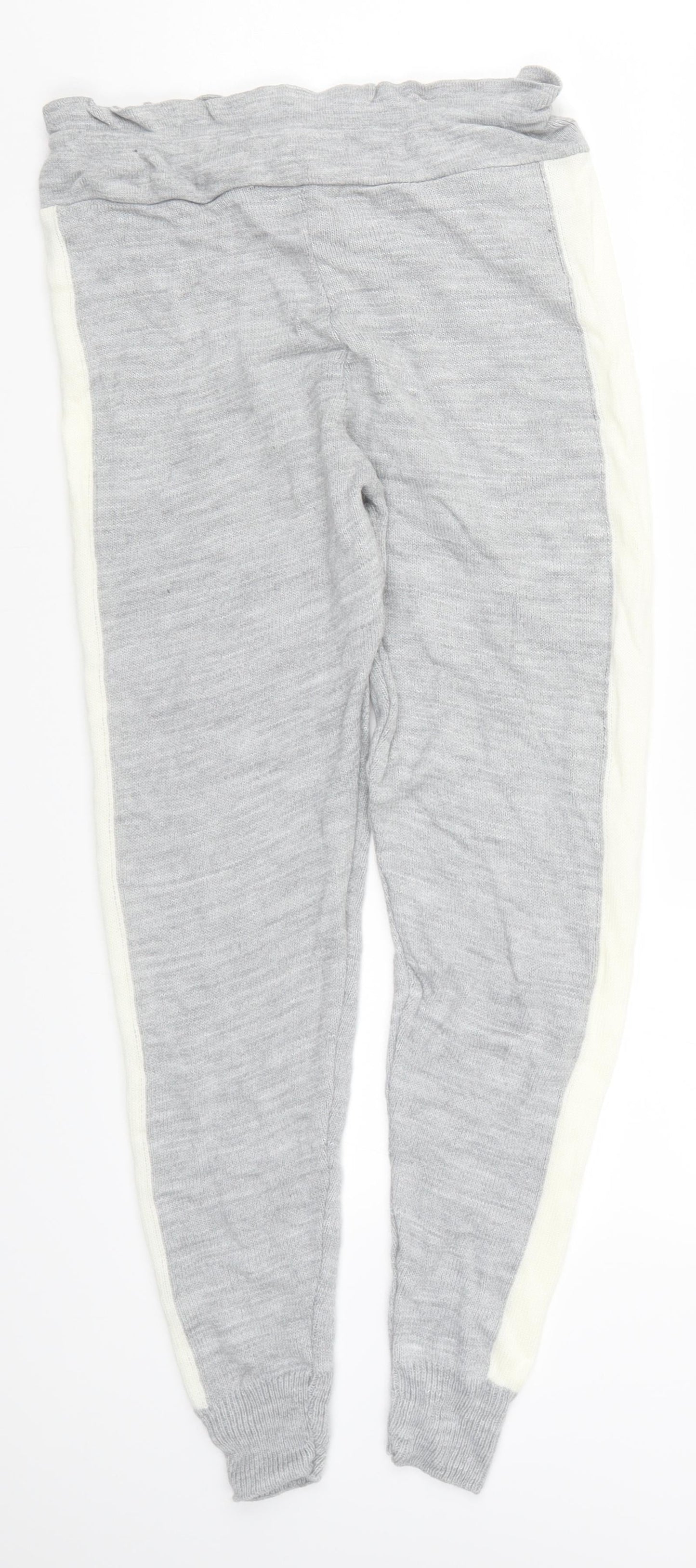Preworn Womens Grey  Knit Sweatpants Trousers Size M L27 in