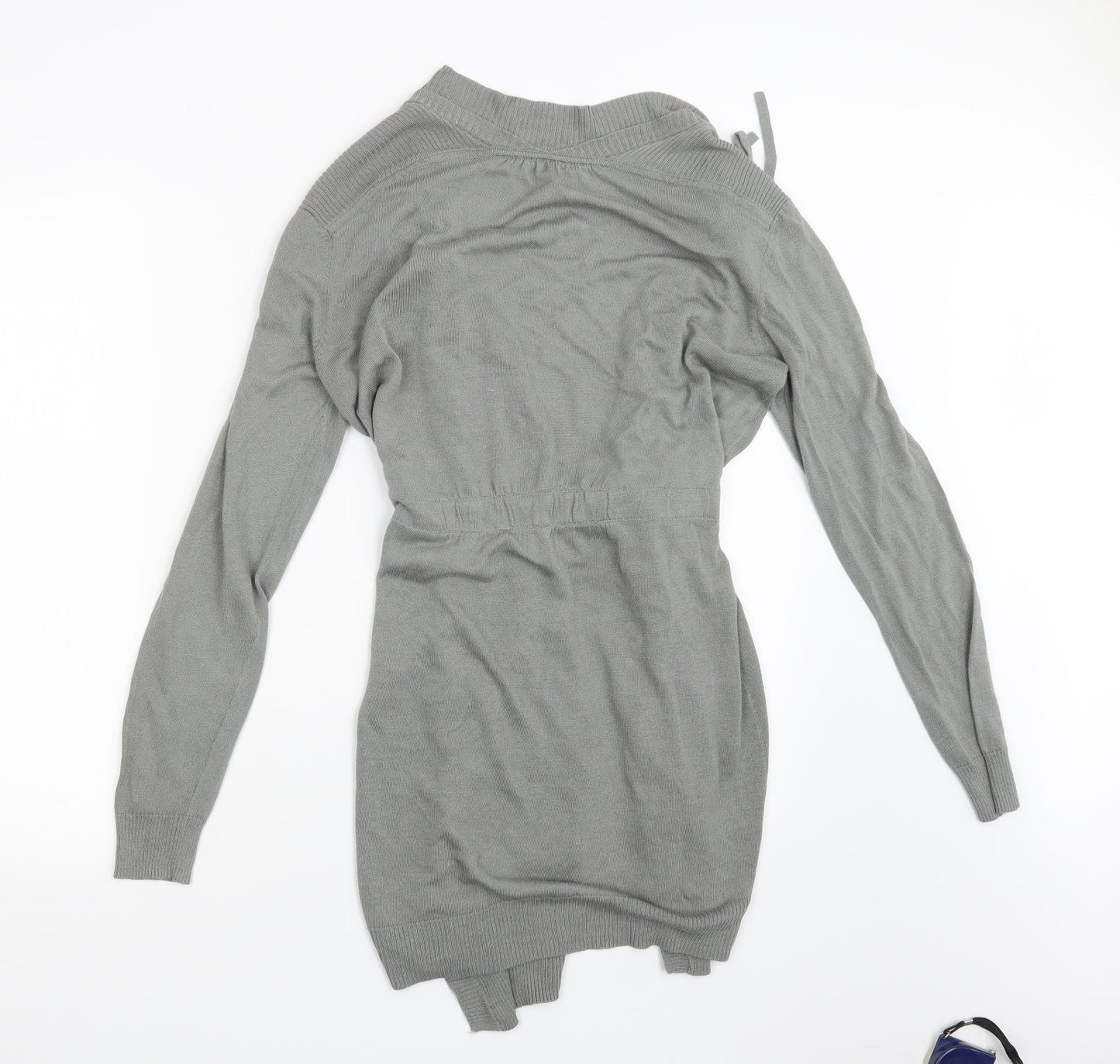 Preworn Womens Green  Knit Cardigan Jumper Size M