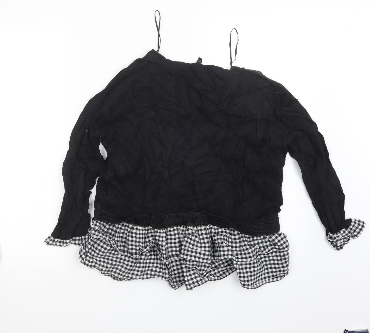 Topshop Womens Black   Pullover Jumper Size 10