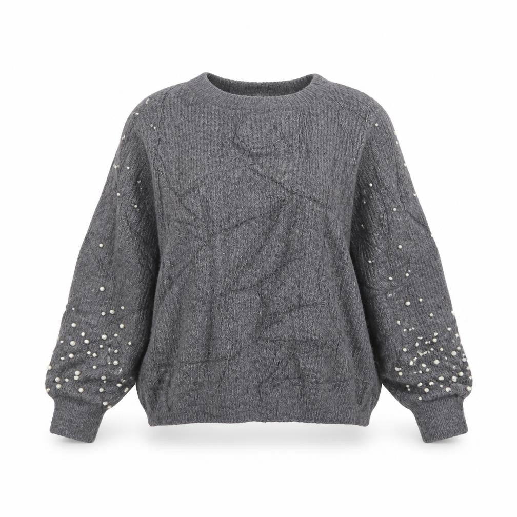 Marks and Spencer Womens Grey  Knit Pullover Jumper Size M