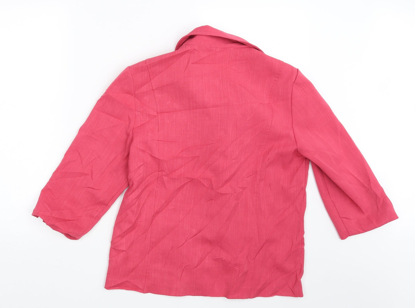 Oscar B Womens Pink   Jacket Blazer Size 12