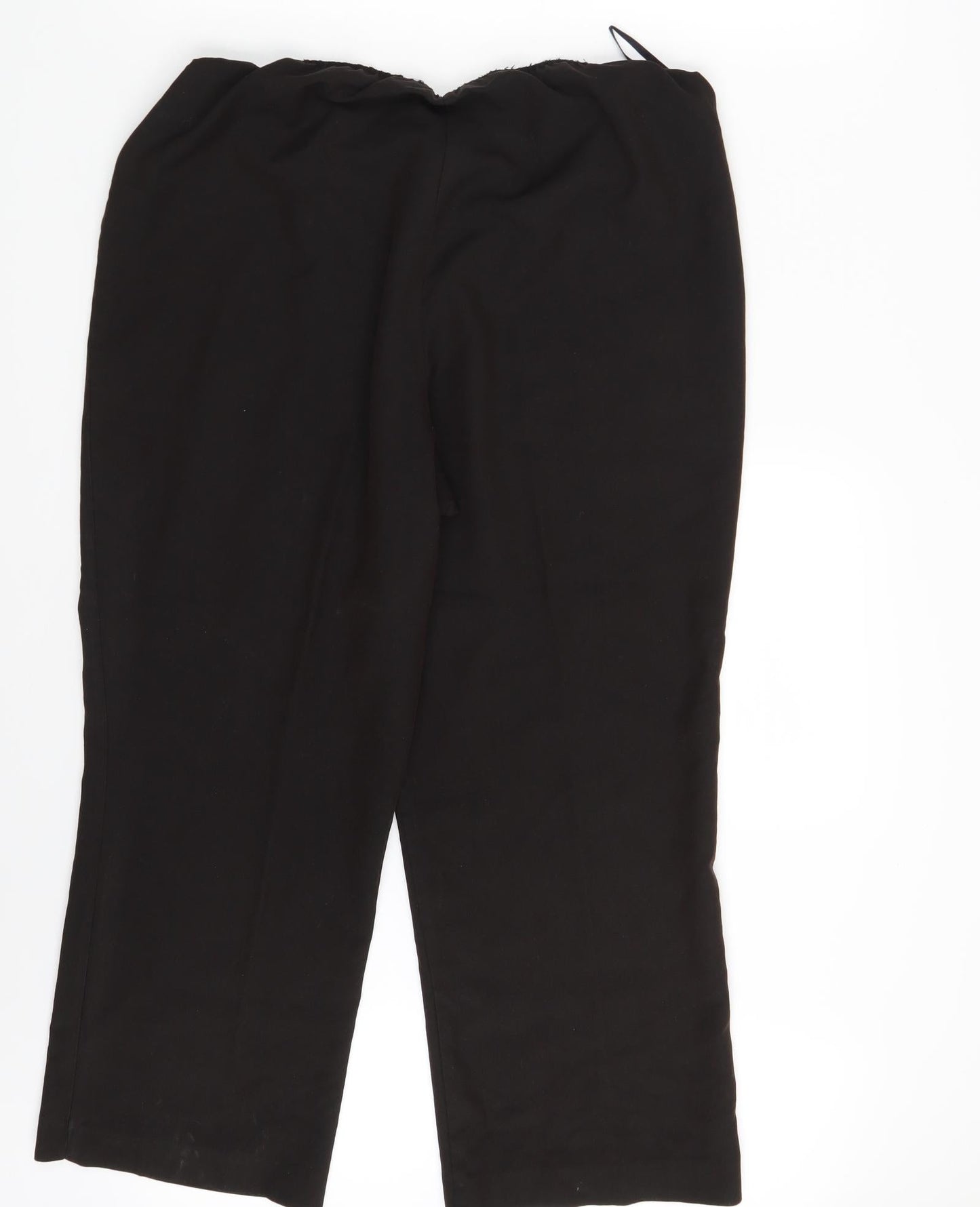 Preworn Womens Brown   Dress Pants Trousers Size 16 L24 in