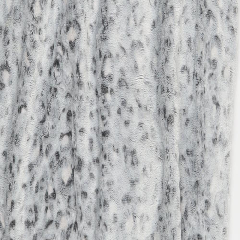 Debenhams Womens White Animal Print  Sweatpants Trousers Size 12 L26 in