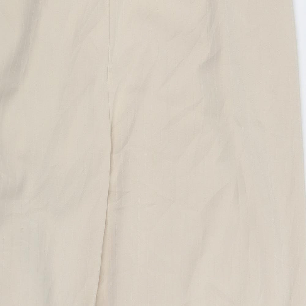 Preworn Womens Beige   Dress Pants Trousers Size 40 in L27 in