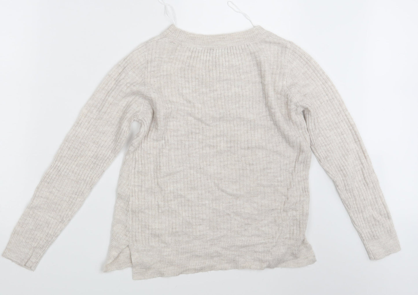 M&Co Womens Beige   Pullover Jumper Size 8