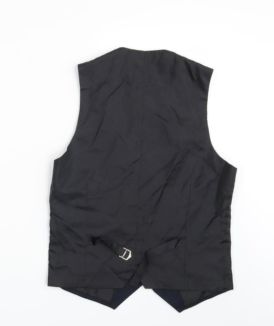 165 Mens Blue   3-in-1 Jacket Waistcoat Size 36