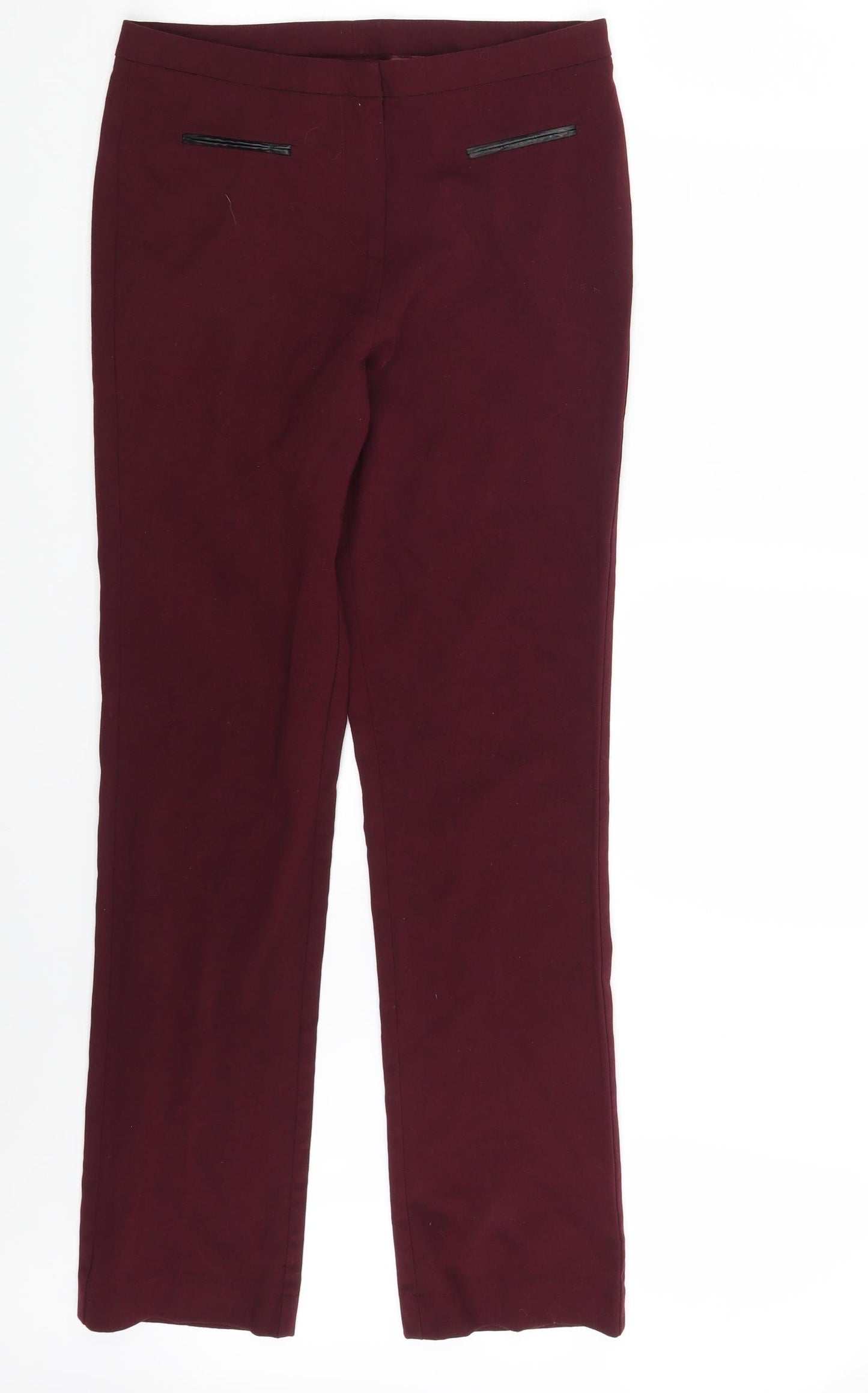 Epilogue Womens Purple   Dress Pants Trousers Size 10 L29 in