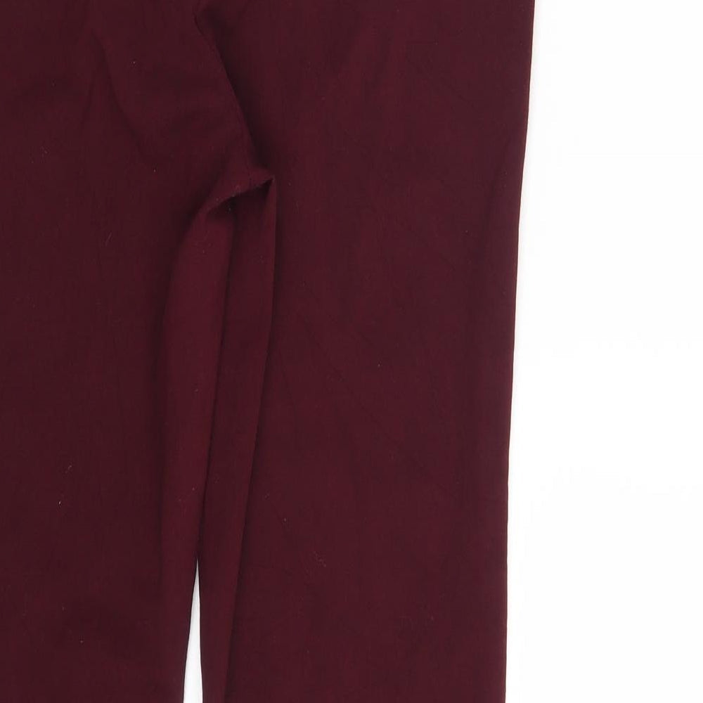 Epilogue Womens Purple   Dress Pants Trousers Size 10 L29 in