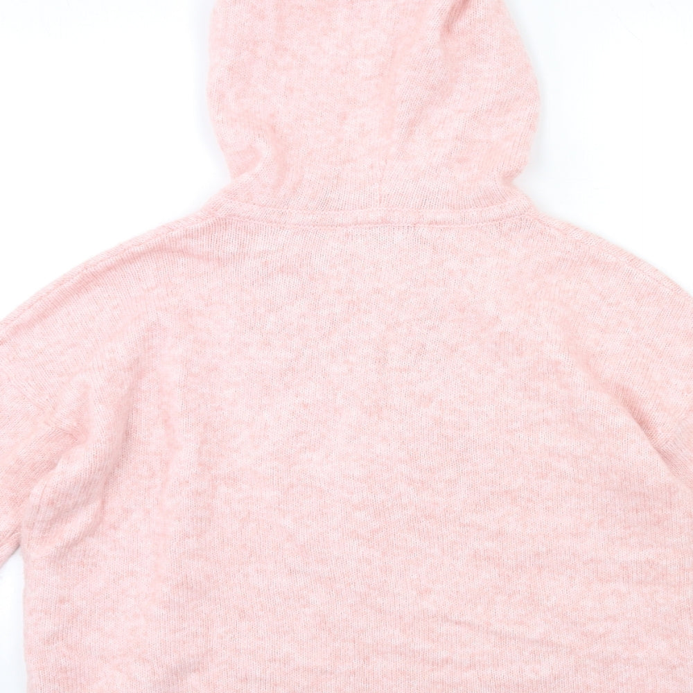 Marks and Spencer Womens Pink  Knit Cardigan Jumper Size S