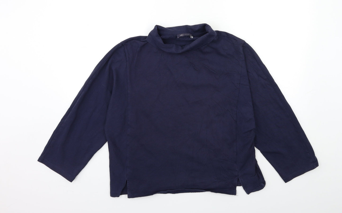 Marks and Spencer Womens Blue   Pullover Jumper Size 12