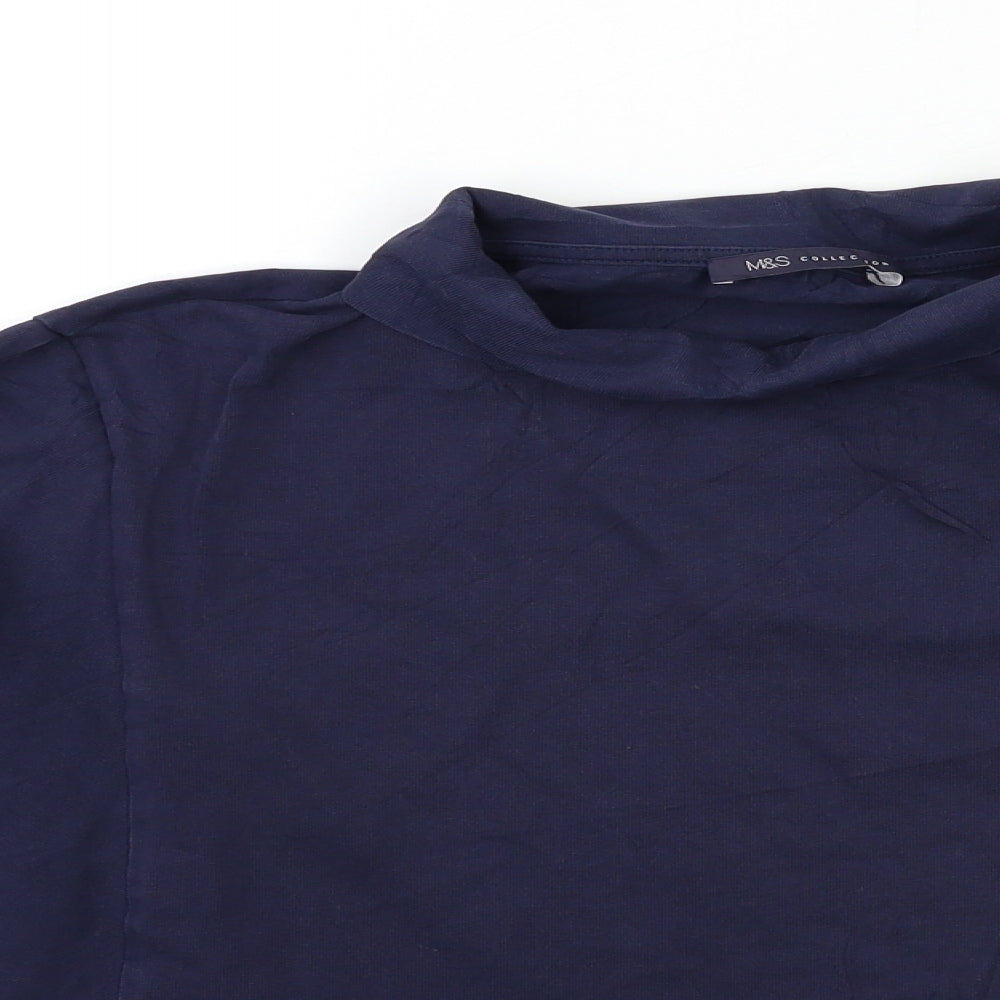 Marks and Spencer Womens Blue   Pullover Jumper Size 12