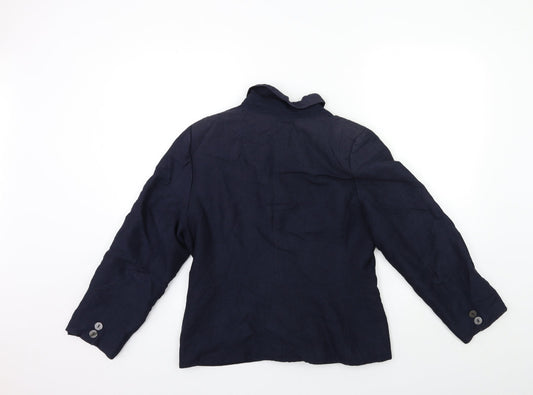 JFW Collection Womens Blue   Jacket Blazer Size 10