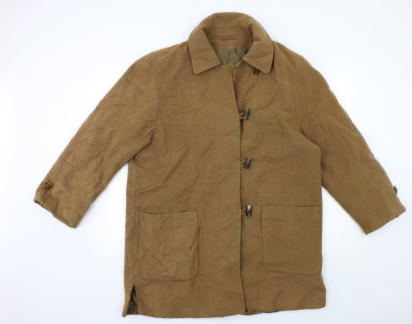 Kirsten Womens Brown   Overcoat Coat Size 16