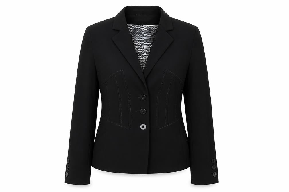 M&S Womens Black   Jacket Blazer Size 8