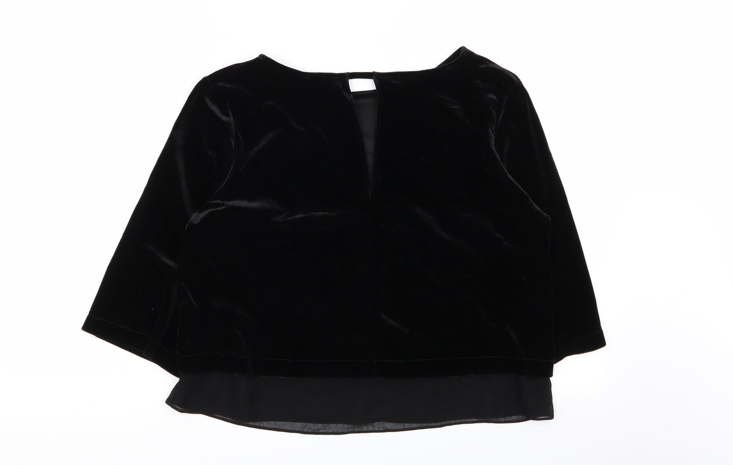 River Island Womens Black   Basic T-Shirt Size 12